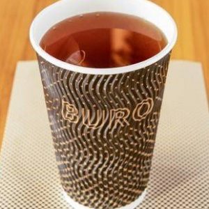 A fragrant cup of organic Earl Grey tea, with bold black tea infused with aromatic bergamot citrus.
