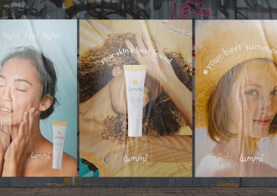 A light, fresh, and minimal take on sunscreen branding that feels as good as it looks.