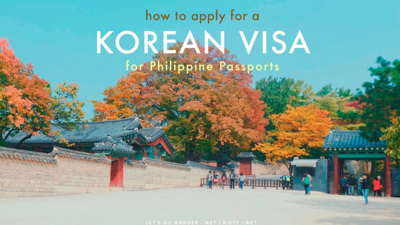 How to Apply for a Korean Visa (Tourist) in 5 Easy Steps!