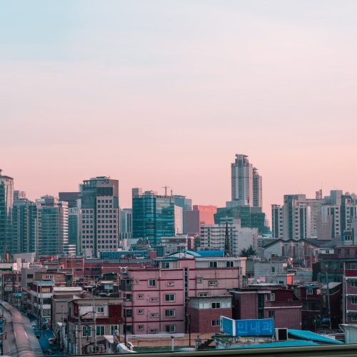 Skyline of Seoul, South Korea