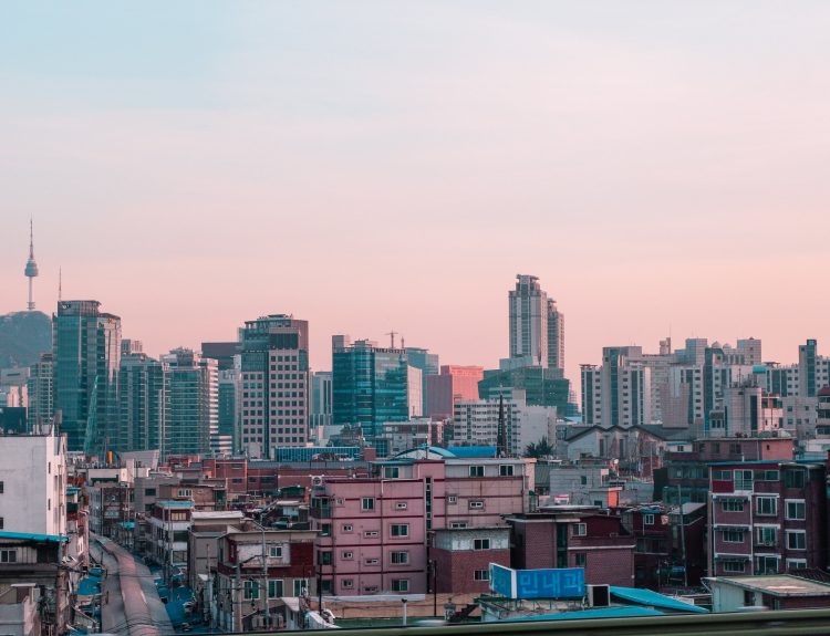 Skyline of Seoul, South Korea