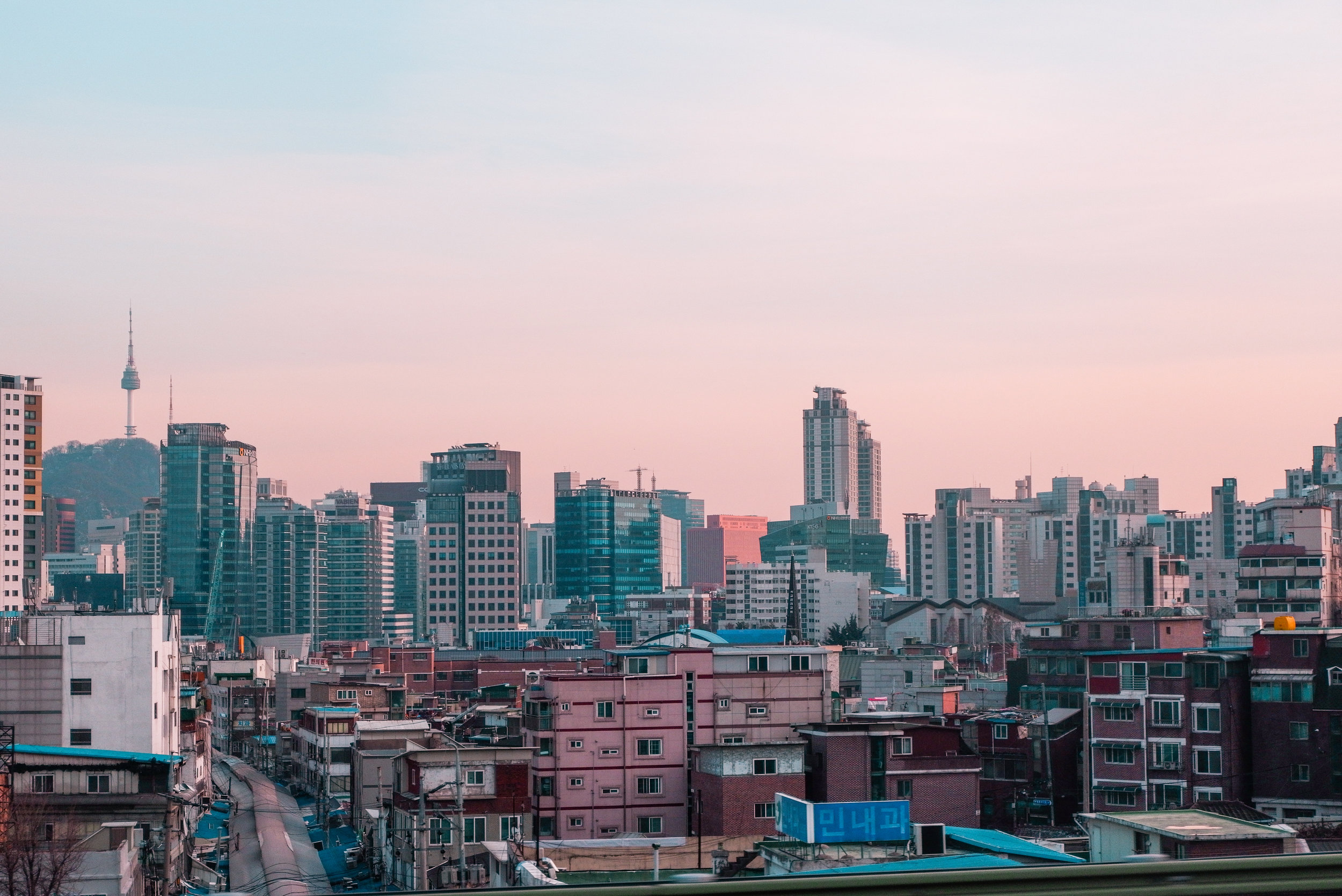 Skyline of Seoul, South Korea